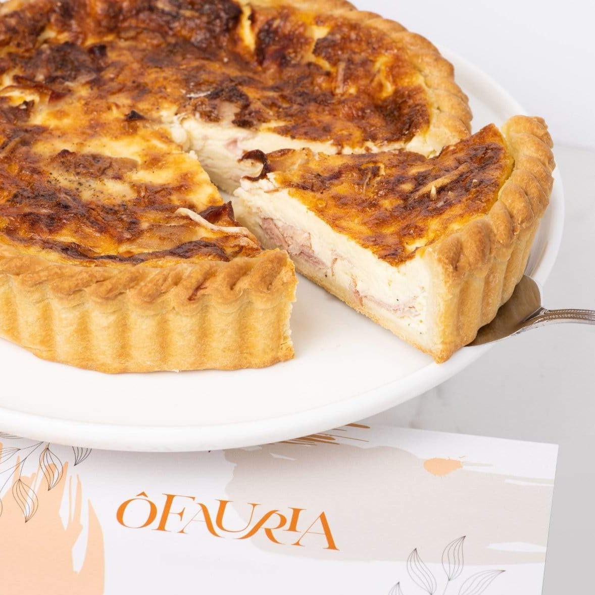 Quiche Lorraine Home Delivery in Laval and Montreal Ôfauria