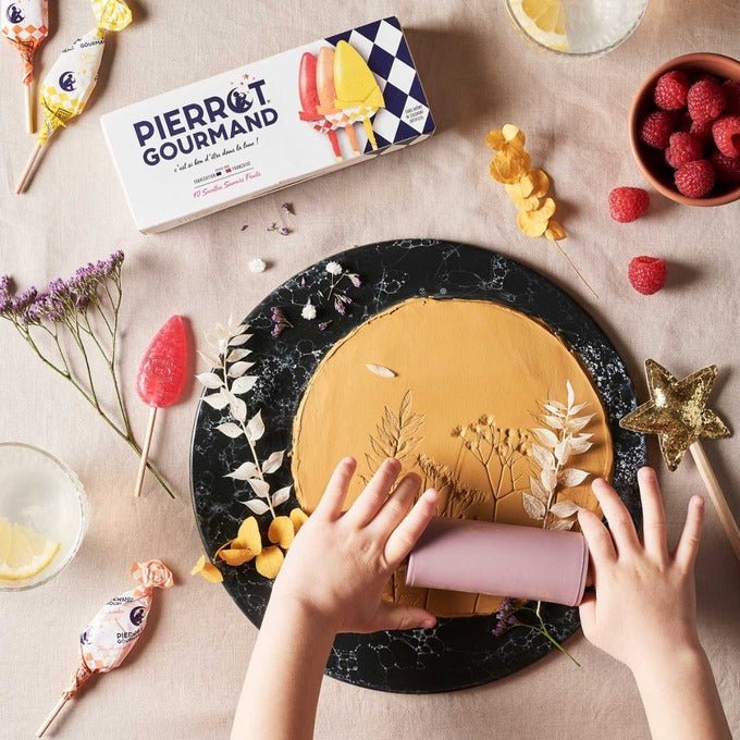 Etui 10 sucettes saveur fruits - Ôfauria