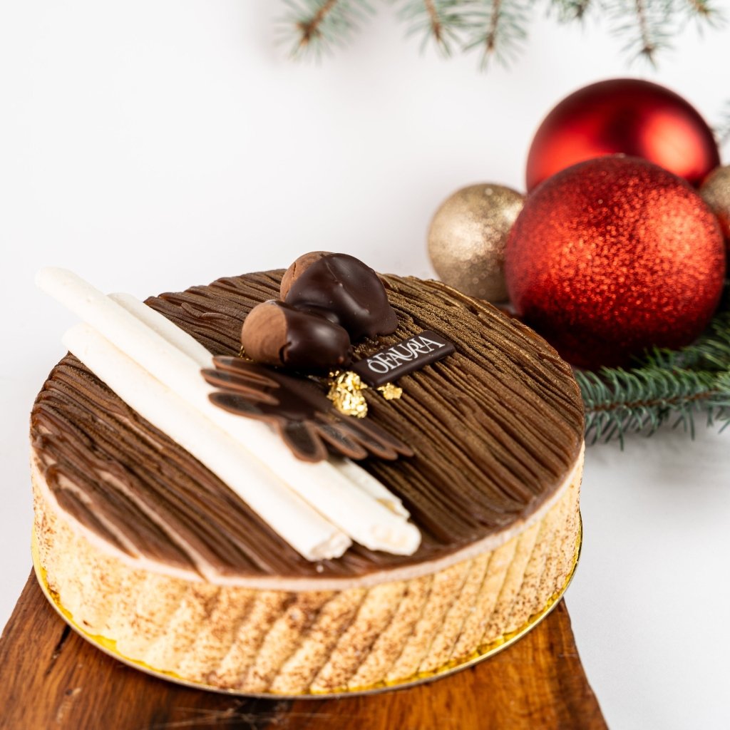 Gâteau du Nouvel An ।Le Mont-Blanc | 8 personnes - Ôfauria