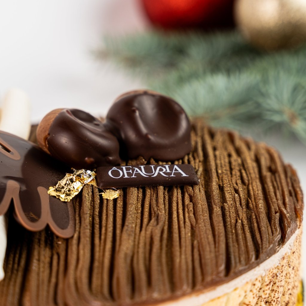 Gâteau du Nouvel An ।Le Mont-Blanc | 8 personnes - Ôfauria