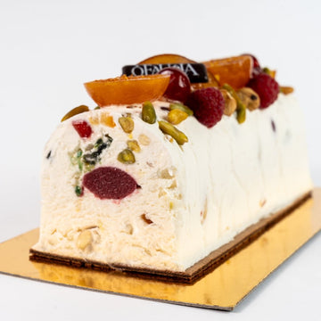 La Bûche Nougat Glacé | 8 personnes - Ôfauria