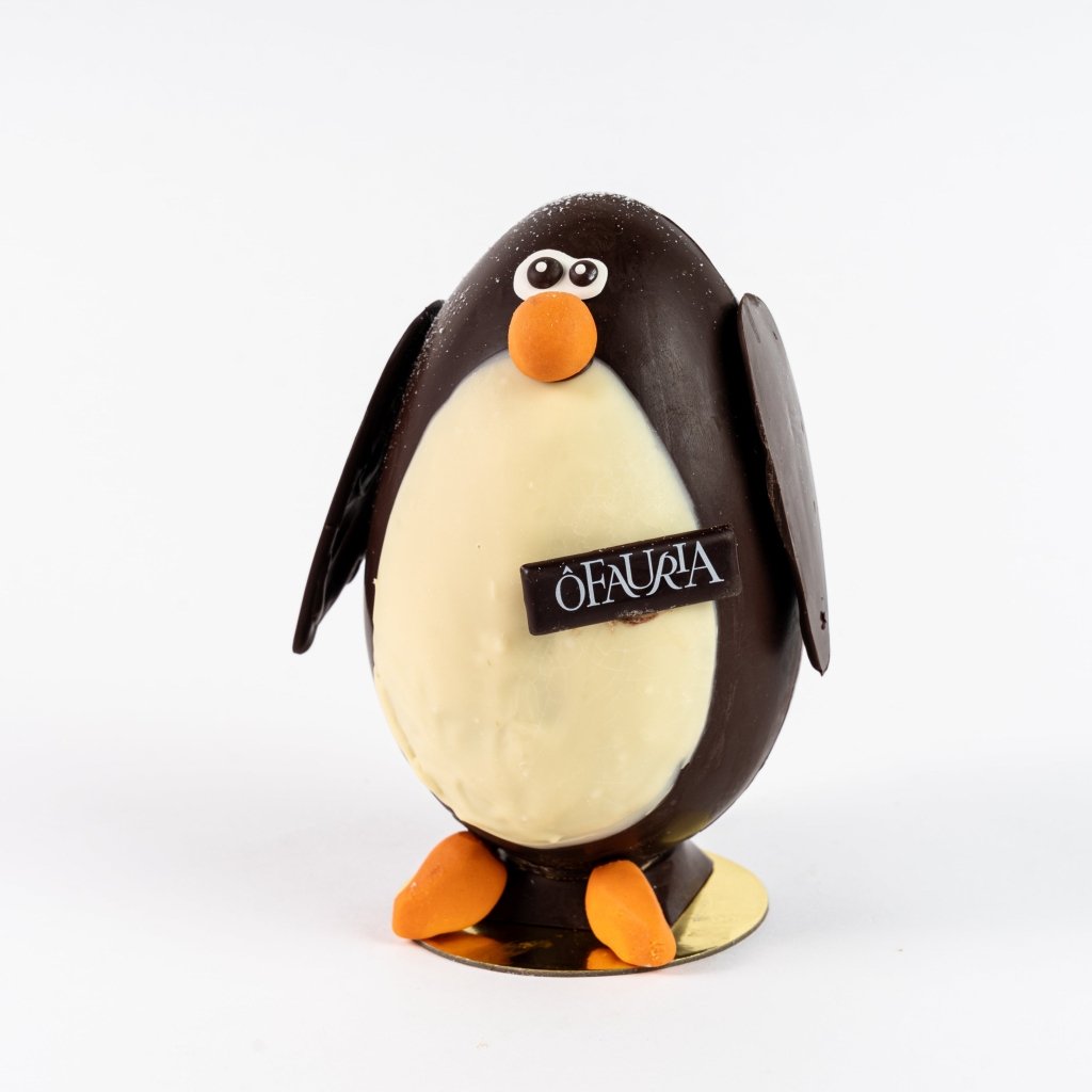 Le pingouin en chocolat Noir - Ôfauria