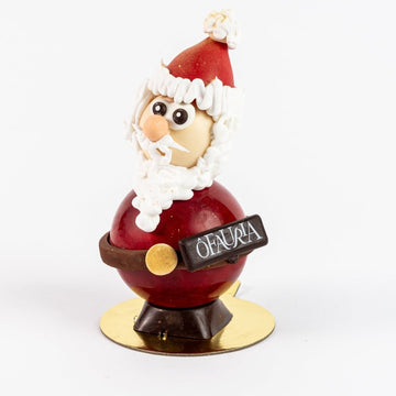 Père-Noël en chocolat noir - Ôfauria
